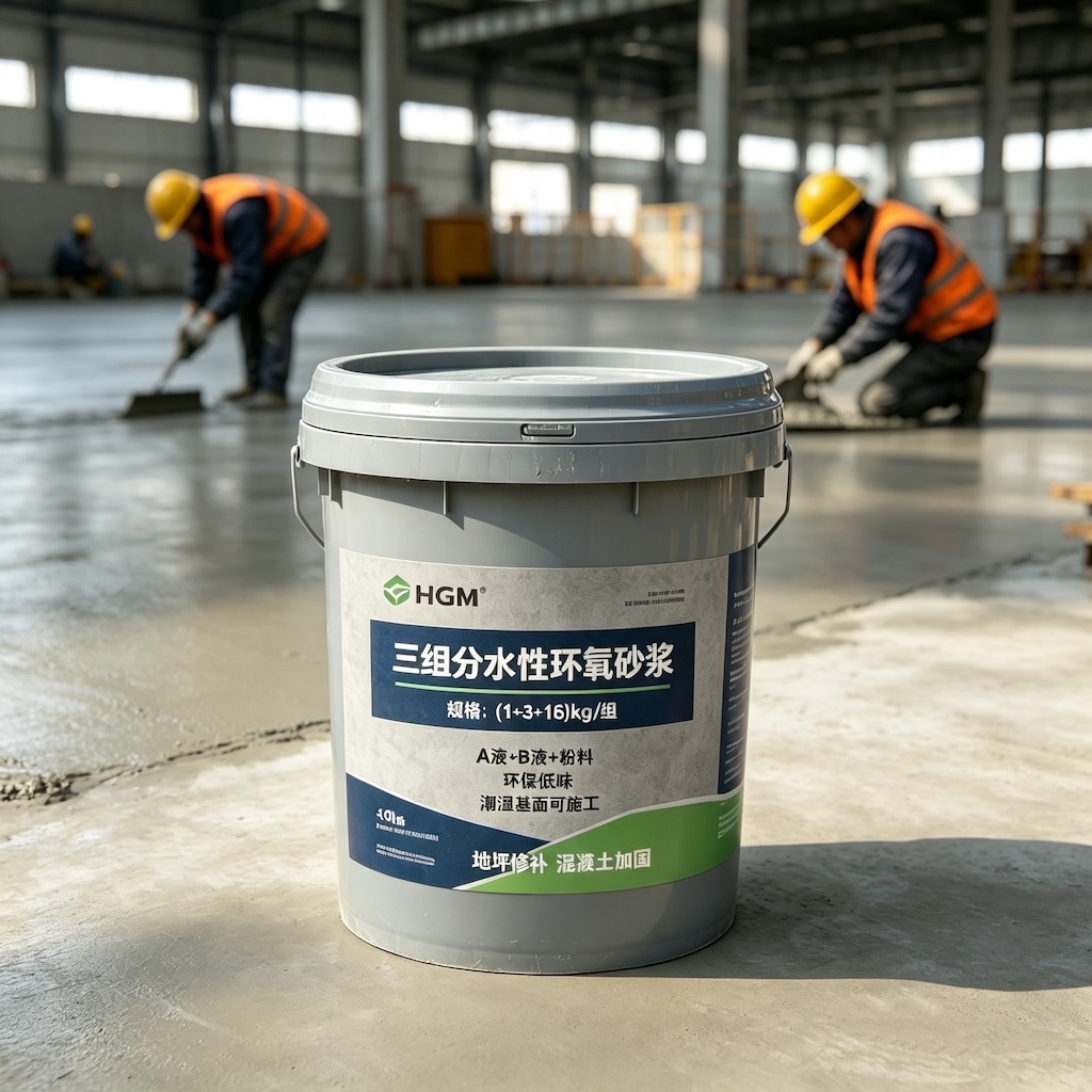 阳明三组份水性环氧砂浆